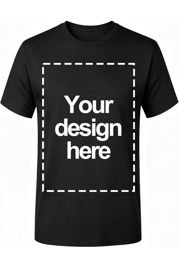 Custom T Shirts for Men Women, Personalized Shirt with Image, Text or Logo, Customized T-Shirts Design Your Own