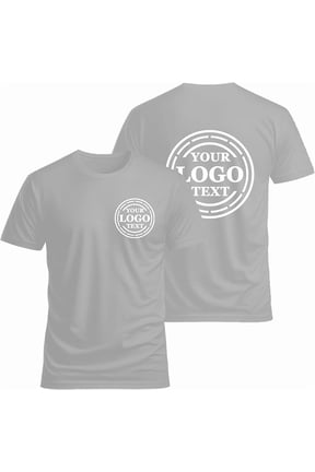 Custom T Shirts for Men Women Personalized Tshirts Design with Your Text Logo Photo Cotton T-Shirts Front/Back