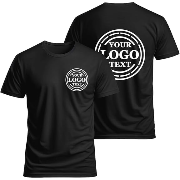 Custom T Shirts for Men Women Personalized Tshirts Design with Your Text Logo Photo Cotton T-Shirts Front/Back