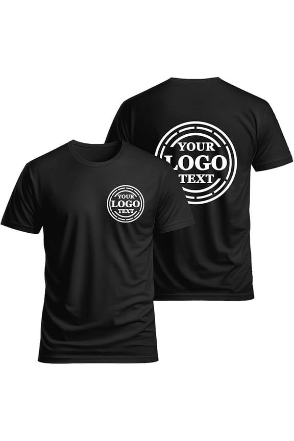 Custom T Shirts for Men Women Personalized Tshirts Design with Your Text Logo Photo Cotton T-Shirts Front/Back