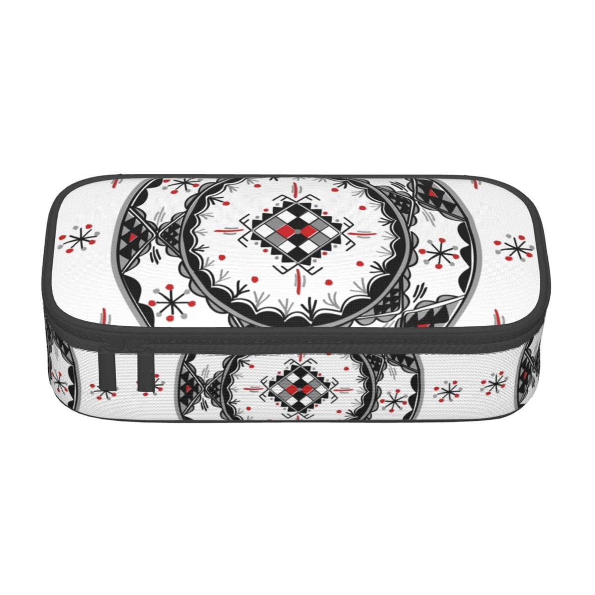 Custom Tafzimth Kabyle Fibula Pencil Case for Big Capacity Geometric ...