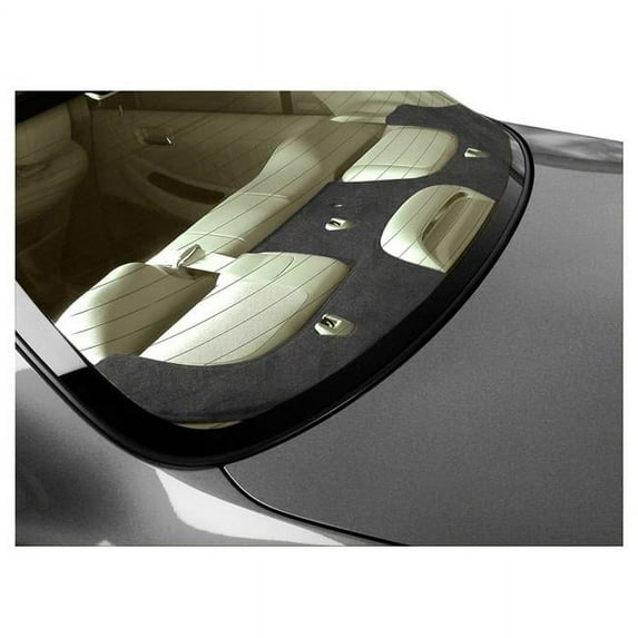 Custom Tailored Rear Deck Covers for 2016-2017 Honda Accord, Suede Black