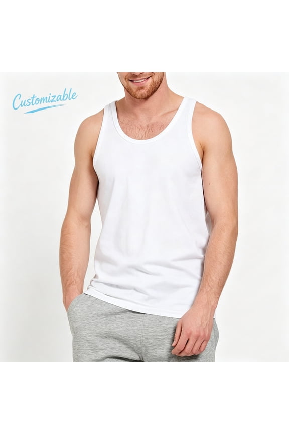 Custom Tank Top Personalized Photo Text Sleeveless Shirt