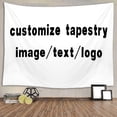thumbnail image 1 of Custom Tapestry Personalized Backdrop with Text Customized Wall Hanging for Room Activity Party Wedding Birthday Gift and Bedroom Aesthetic,Horizontal,60x40 Inch, 1 of 5