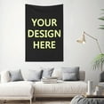 thumbnail image 1 of Custom Tapestry Personalized Backdrop with Text Customized Wall Hanging for Room Activity Party Wedding Birthday Gift and Bedroom Aesthetic,Vertical,40x60 Inch, 1 of 4
