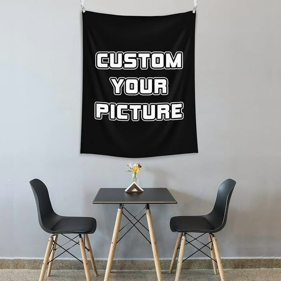 Custom Tapestry Upload Images Customizable Tapestries Personalized Backdrop Create Your Own Tapestry Wall Hanging For Living Room Bedroom Dorm Home Decor Peach Skin Velvet Material