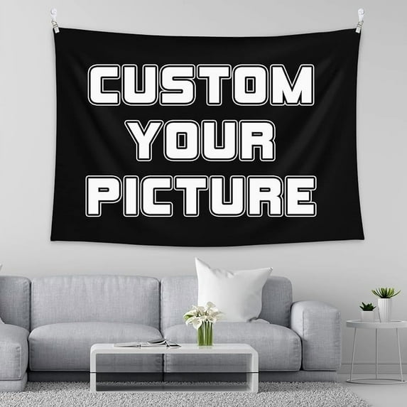 Custom Tapestry Upload Images Customizable Tapestries Personalized Backdrop Create Your Own Tapestry Wall Hanging For Living Room Bedroom Dorm Home Decor Peach Skin Velvet Material