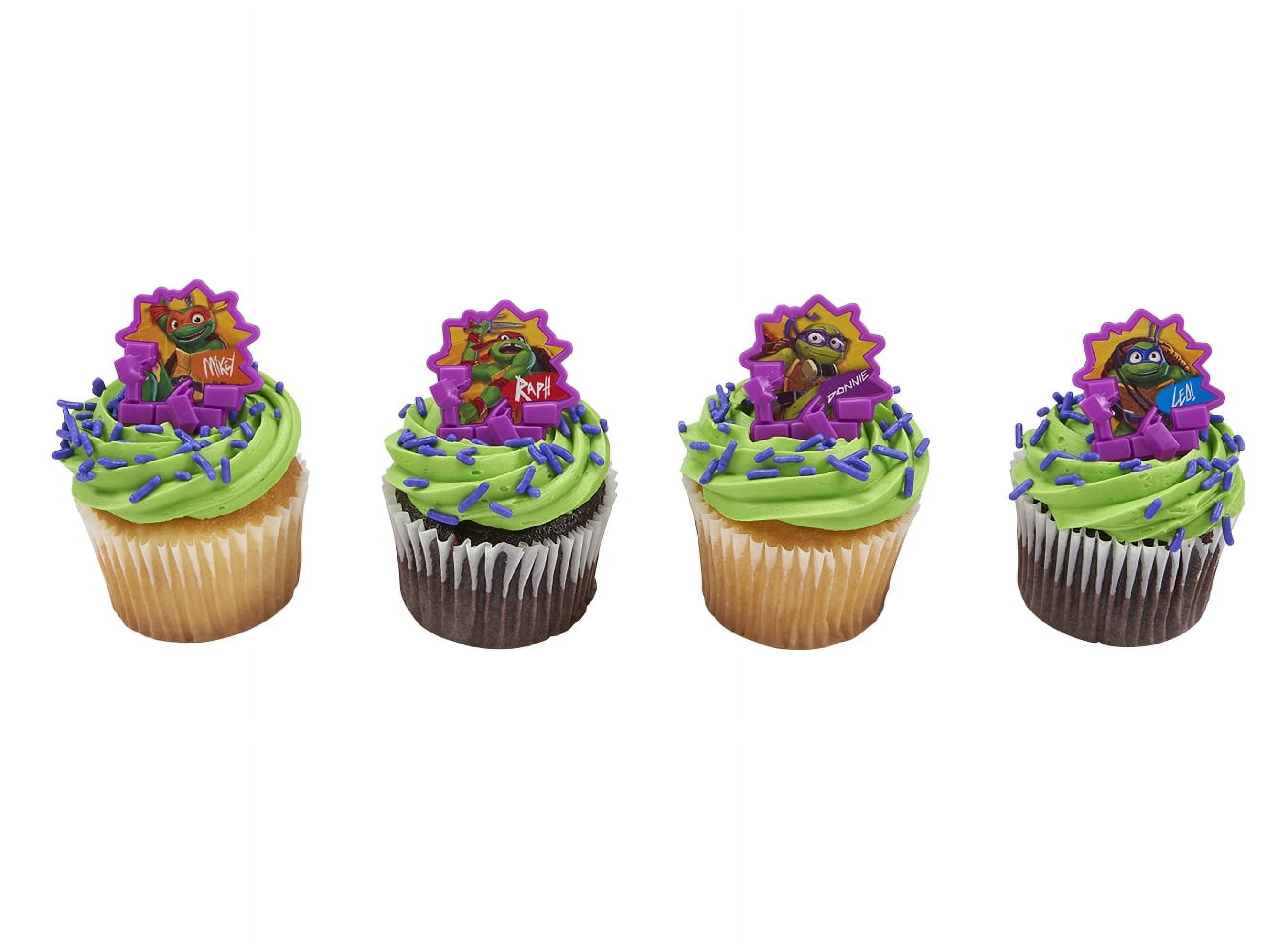 Custom Teenage Mutant Ninja Turtles Cupcakes