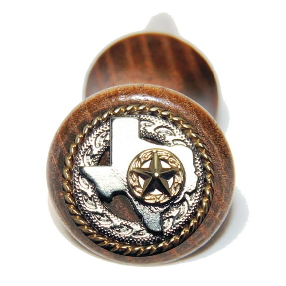 Custom Texas Rope and Star wine bottle stopper