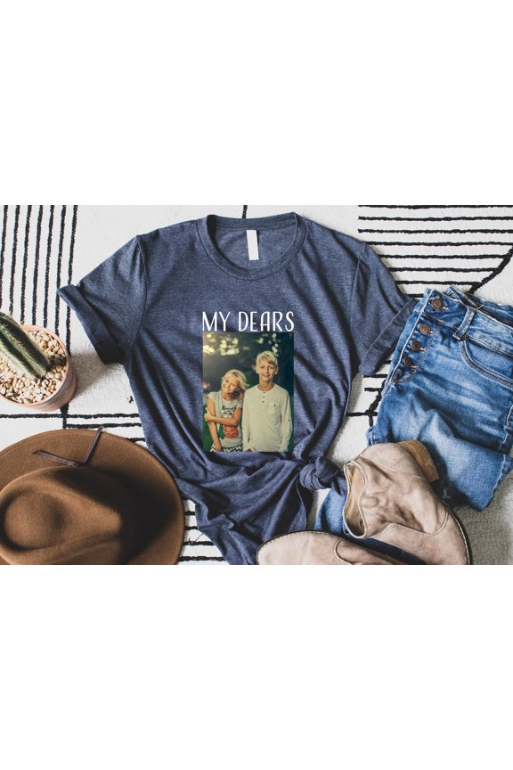 Custom Text Photo Tshirts Personalized Any Picture Image Text Shirt Multiple Sizes And Col