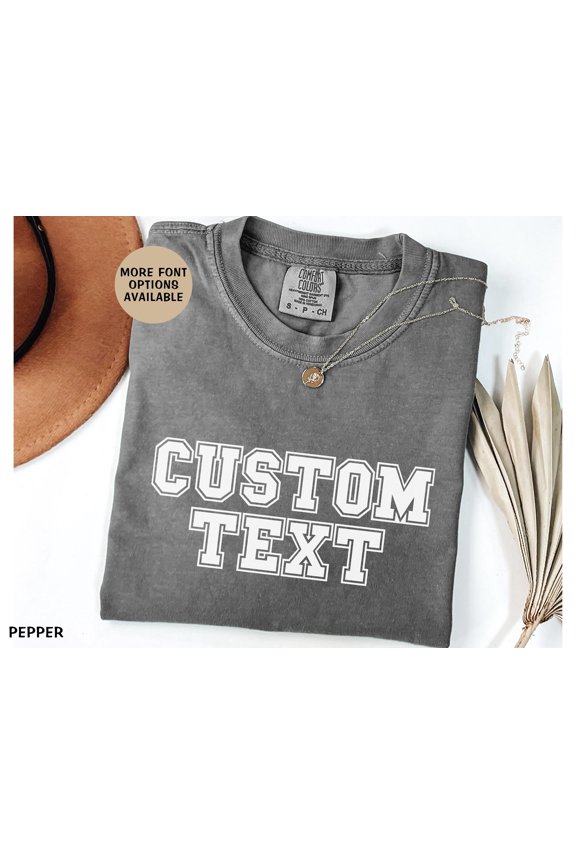 Custom Text TShirt Personalized Tshirt Business Logo Shirt Custom Shirt For Women Custom M