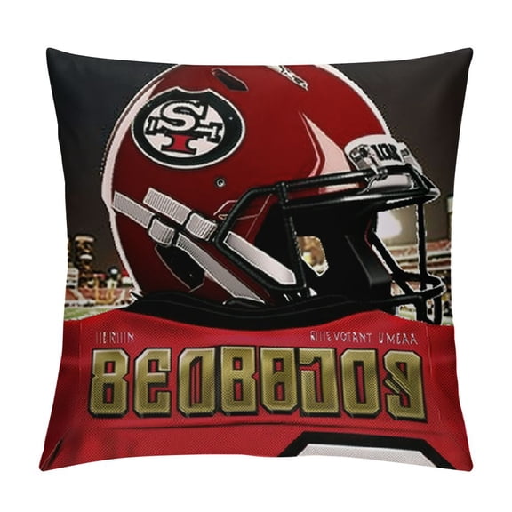 Custom Throw Pillow Cover Personalized Pillowcase Gifts for Men Women Design Your Own Name & Number