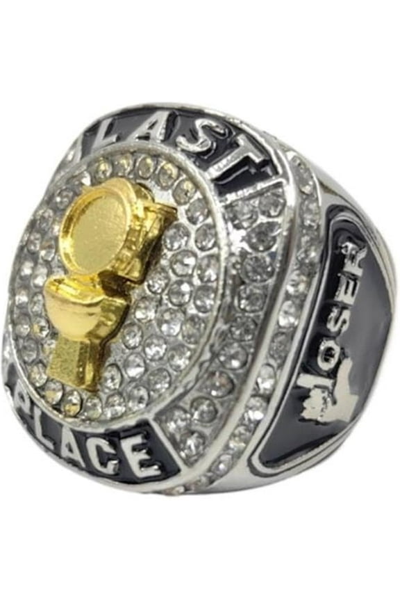Custom Toilet Bowl Last Place Loser Championship Trophy Rings Prize