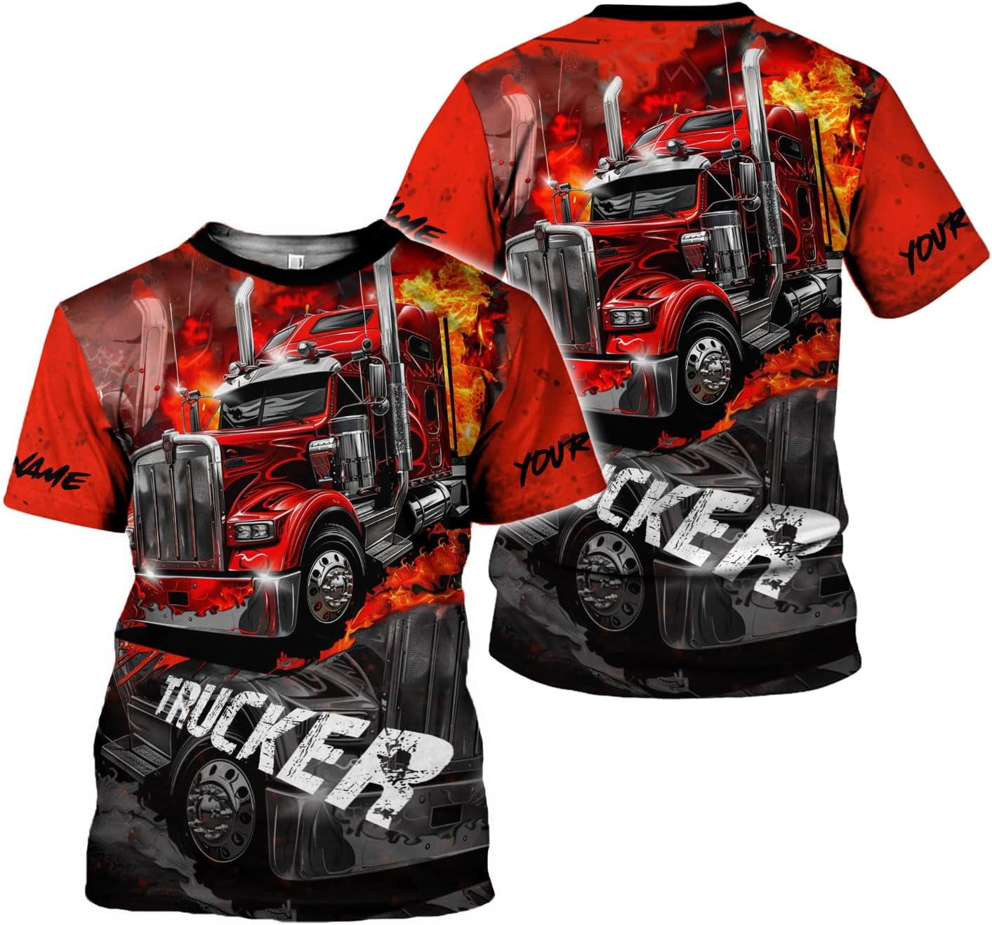 Upside-Down Trucker Shirt