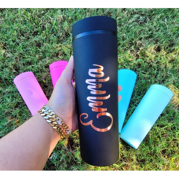 Custom Tumbler Personalized Tumbler With Straw Acrylic Tumbler 16 oz