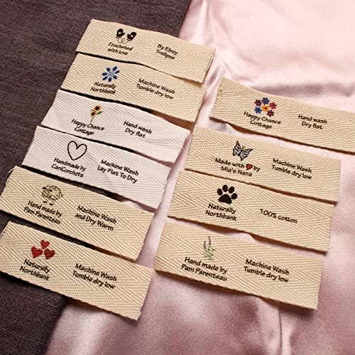 Cutted Ribbon Label Ribbon Labels For Clothing