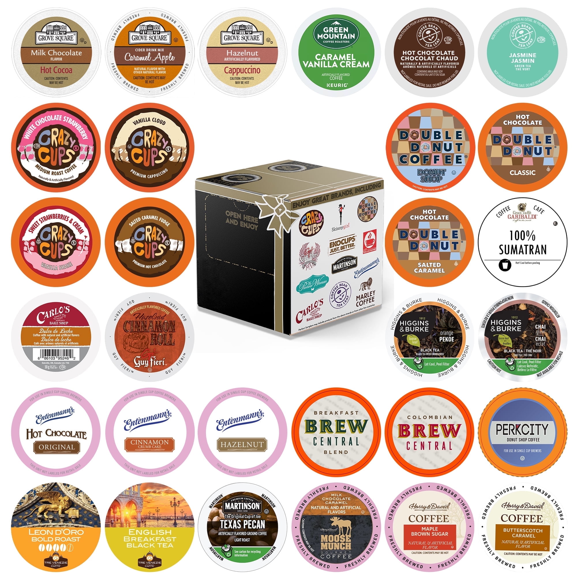 Custom Variety Pack Coffee Single Serve Cups for Keurig K Cup Brewers Variety 20 Count　並行輸入品 Custom Assortment Variety Pack for Keurig K Cup Sampler, 30 Count