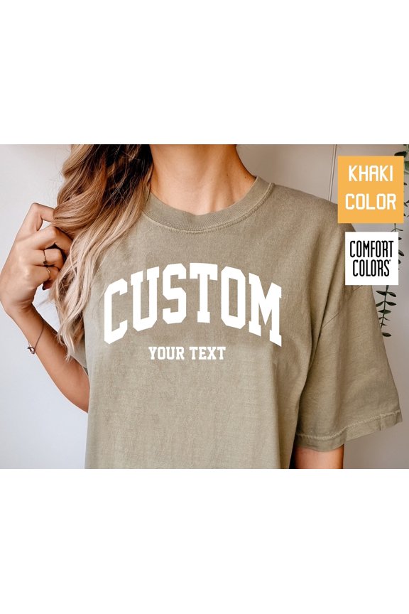 Custom Varsity Shirt Personalized Jersey Letters Shirt Personalized Retro Text Shirt Custo