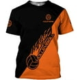 thumbnail image 1 of Custom Volleyball Shirts for Men, Volleyball T Shirts for Women, Personalized Name and Number Volleyball Player Clothes Gift (Orange, 2XL), 1 of 7