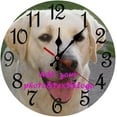 thumbnail image 1 of Custom Wall Clock,Personalized Wood Clock add Your Photo/Text,Customizable Silent Round Decoration for Kitchen Bathroom 10inch, 1 of 10