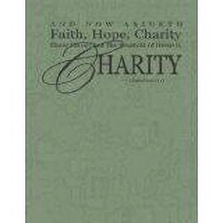 Custom Wall Decal And Now Abideth Faith, Hope ,Charity Living Room Sticker - Vinyl Wall