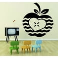 thumbnail image 1 of Custom Wall Decal : Apple Heart Student Teacher Classroom 16x24", 1 of 1