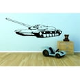 thumbnail image 1 of Custom Wall Decal : Army War Fighting Tank Silhouette 16x24 Inches, 1 of 1