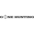 thumbnail image 1 of Custom Wall Decal Art Lettering Gone Hunting In The Wild Rifle Sight Scope Sniper Target 8"X22" Home Decor Bedroom Sticker Vinyl Wall, 1 of 1