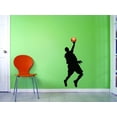 thumbnail image 1 of Custom Wall Decal Basketball Power Forward Rebound Score Vinyl Wall Decal 20x40 Inches, 1 of 1