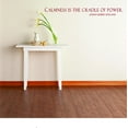 thumbnail image 1 of Custom Wall Decal Calmness Is The Cradle Of Power Quote - - Vinyl Wall Sticker : 6 X 36", 1 of 1