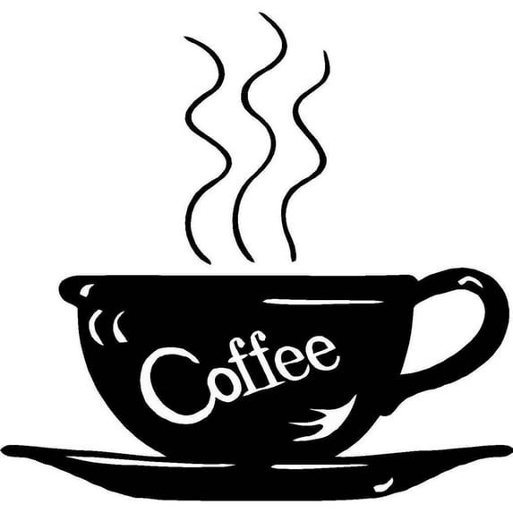 Wall Decal Coffee For That Cup Mug Coffee Espresso Mocha Cappuccino Americano Brew Holiday Gift Decorating Ideas Sticker - Size: 10 Inches X 10 Inches