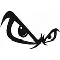 thumbnail image 1 of Custom Wall Decal Evil Face Living Room Sticker - Vinyl Wall - : 8 X 16", 1 of 1