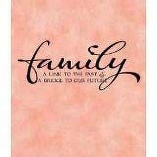 Custom Wall Decal Family, A Link To The Past A Bridge To.. Living Room Peel & Stick Sticker - Vinyl Wall Decal