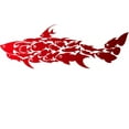 thumbnail image 1 of Custom Wall Decal Fish Design Picture Art Kids Boys Bed Room - Peel & Stick Sticker - Vinyl Wall Decal Size : 12 Inches X 48 Inches, 1 of 1