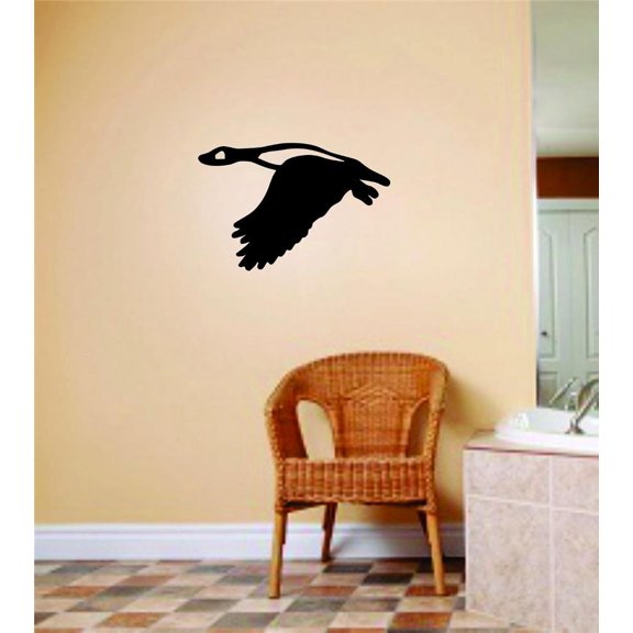 Custom Wall Decal Flying Duck Animals Graphics Bedroom Home Decor Vinyl Wall Decal Stickers 14 X 14 Inches