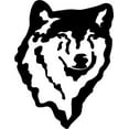 thumbnail image 1 of Custom Wall Decal Fox Face Head Animal Hunting Hunter Man Gun Sticker Vinyl Wall 20 X 20", 1 of 1