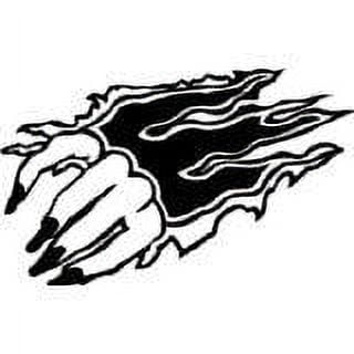 Custom Wall Decal Hand Picture Art - Kids Boys Bedroom Peel & Stick Sticker - Vinyl Wall Decal