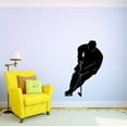 thumbnail image 1 of Wall Design Pieces Hockey Player With Stick Ice Skater Man 10x20", 1 of 1