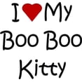 thumbnail image 1 of Custom Wall Decal I Love My Boo Boo Kitty Sign With Heart Animal Removable Stick On Print Sticker - Vinyl Wall Decal 12x12, 1 of 1