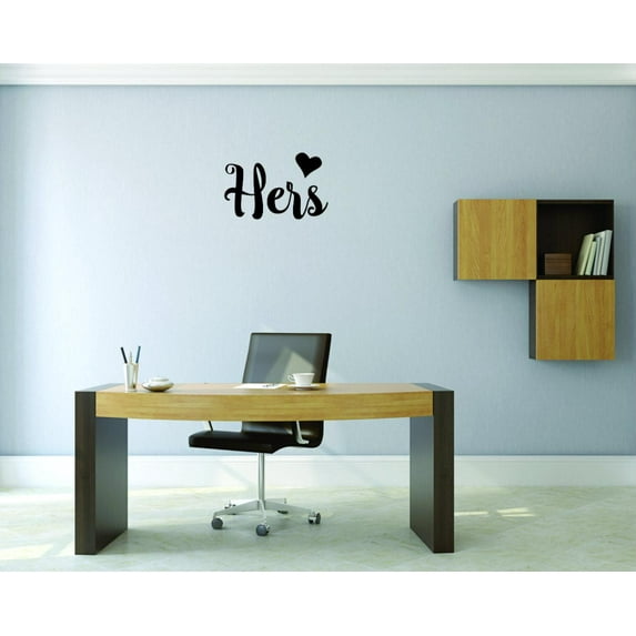 Custom Wall Decal - Peel & Stick Sticker HersHome Decor Picture Art 12 x 18 Inches