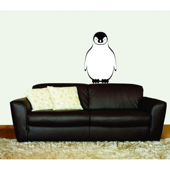Custom Wall Decal : Penguin Bird Animal Daycare Wall Sticker : 10 X20" -