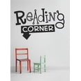 thumbnail image 1 of Custom Wall Decal : Reading CORNER School Sign Wall Sticker : 10 X20" -, 1 of 1