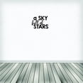 thumbnail image 1 of Custom Wall Decal Sticker A Sky Full Of Stars Text Lettering Inspirational Life QuoteHome Decor 16 x 24", 1 of 1