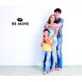 thumbnail image 1 of Decal - Peel & Stick Wall Sticker : Be Mine Holiday Seasonal Text Lettering Quote Home Decor Picture Art Size :10 Inches x 20 Inches, 1 of 2