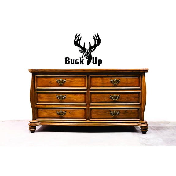 Custom Wall Decal Sticker : Buck up Home Decor 20x30"