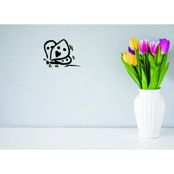 Custom Wall Decal Sticker Butterfly Home Decor :20 X20"