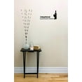 thumbnail image 1 of Custom Wall Decal Sticker - Champagne Is Perfection Bottled Wine Bottle Home Decor 16x40", 1 of 1
