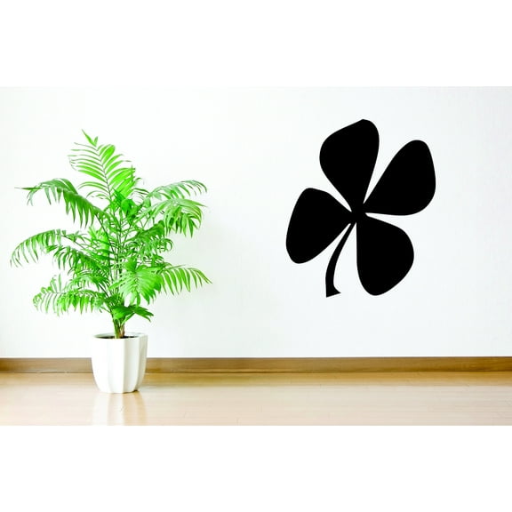 Custom Wall Decal Sticker : Clover Shamrock St. Patricks Day Holiday Irish 16x24"