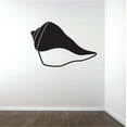 thumbnail image 1 of Custom Wall Decal Sticker : Conch Shell Ocean Sea Water Sand 20x30", 1 of 1