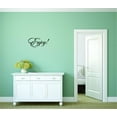 thumbnail image 1 of Custom Wall Decal Sticker : Enjoy! Text Lettering Quote Home Decor :16 X40", 1 of 1
